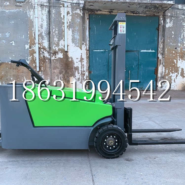 梅河口市小型电动叉车1吨2吨步行站驾式电瓶堆高充电装卸车液压升降车铲车